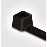 Kabelbundelband HellermannTyton T50L-PA66W-BK (100) Kabelbundelband HellermannTyton T50L-PA66W-BK (100)